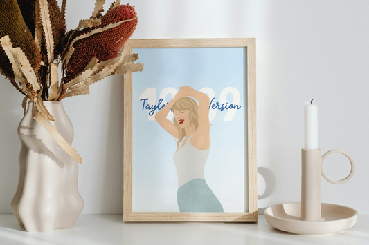 Swiftie Inspired Art Print - 1989