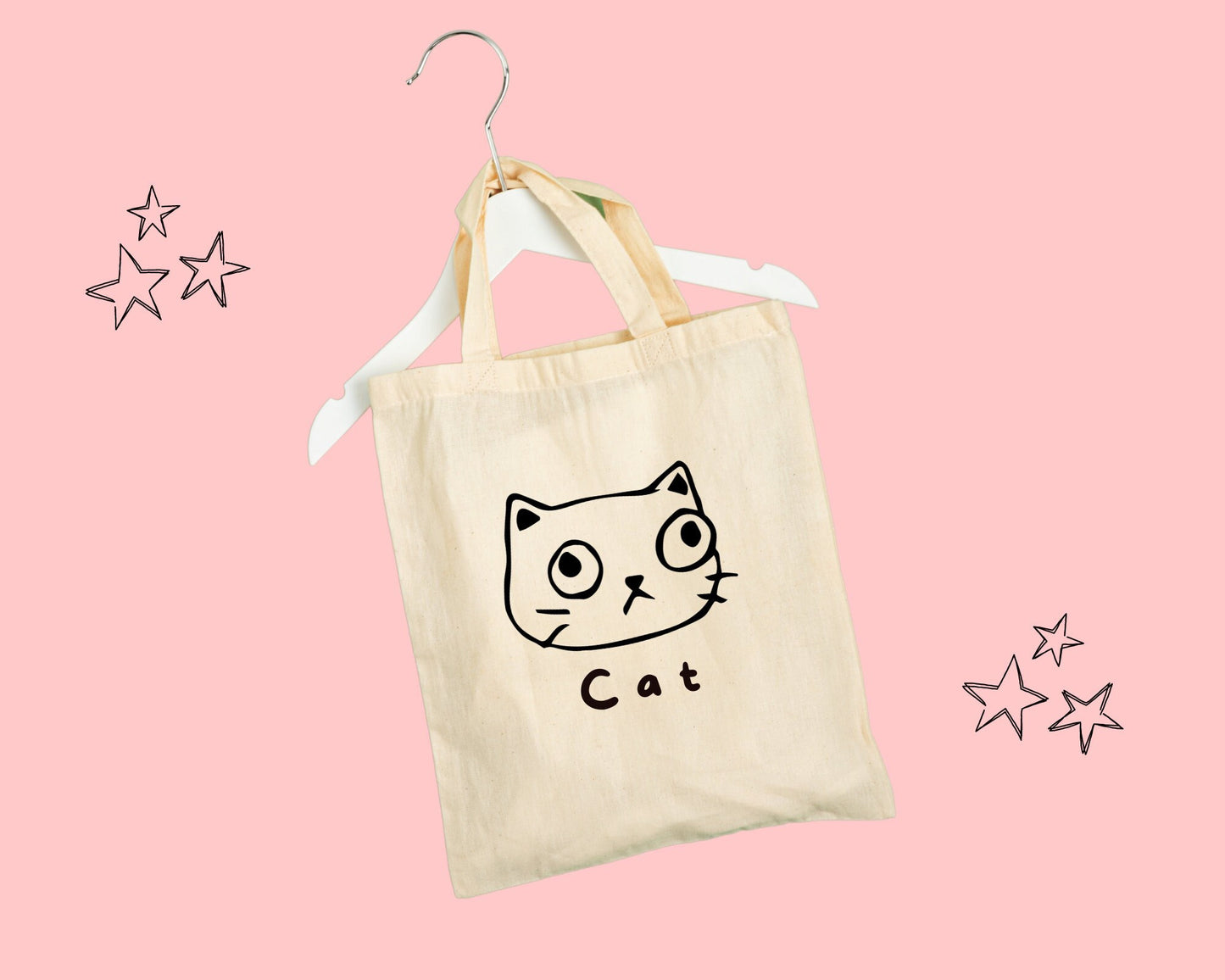 Funny Cat Tote Bag