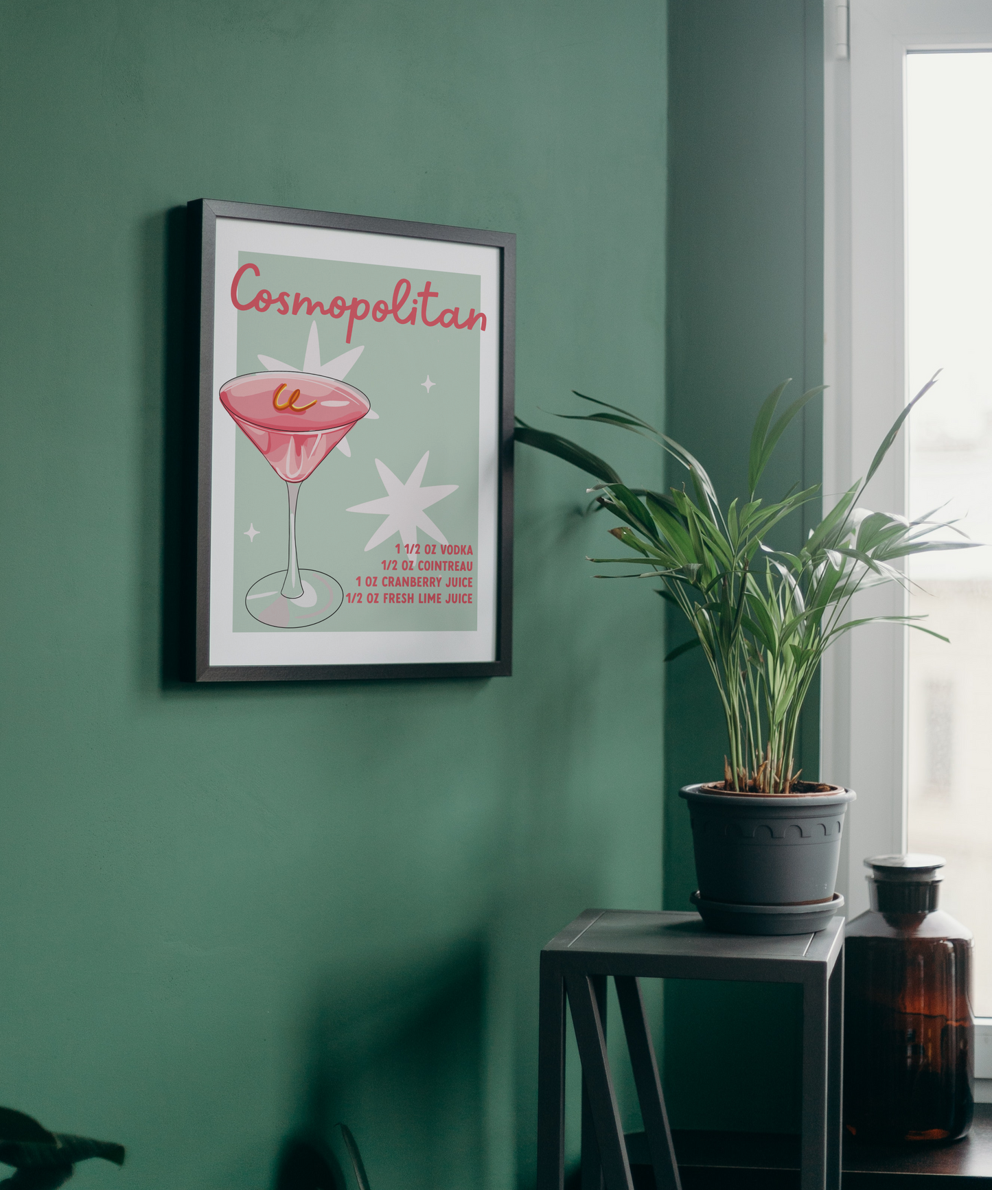 Cosmopolitan Cocktail Recipe Print